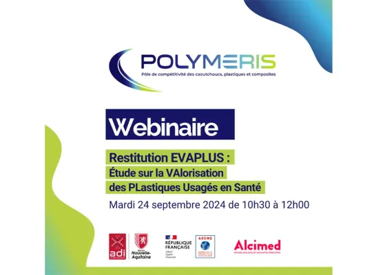 webinaire evaplus restitution de l'étude sur le recyclage des plastiques dans les établissements de santé