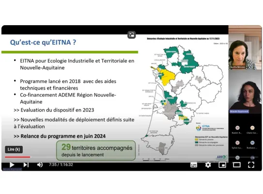 capture d'écran du Webinaire EIT