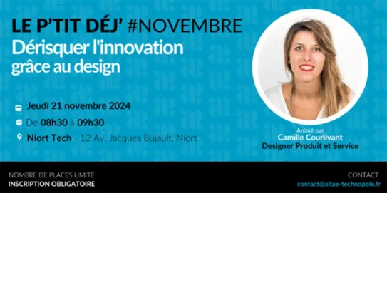 ALTEA Petit-déjeuner Dérisquer l'innovation par le design