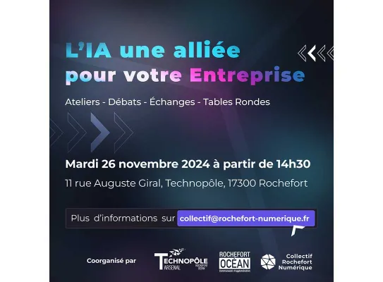 Affiche L'IA une alliée pour votre entreprise