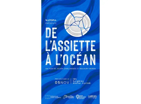 affiche de l'assiette à l'océan