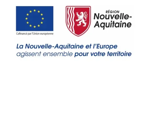 Logo La Nouvelle-Aquitaine et l'Europe agissent ensemble pour votre territoire