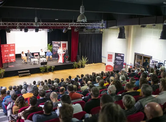 Participants à la rencontre Innovez en ruralité à La Coquille