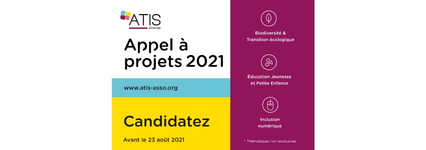 ATIS – Appel à projets 2021 Incubateur Innovation Sociale Gironde