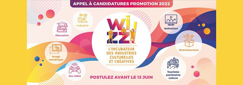 Appel à candidatures Wizz, l’incubateur des Industries Culturelles et Créatives à Angoulême