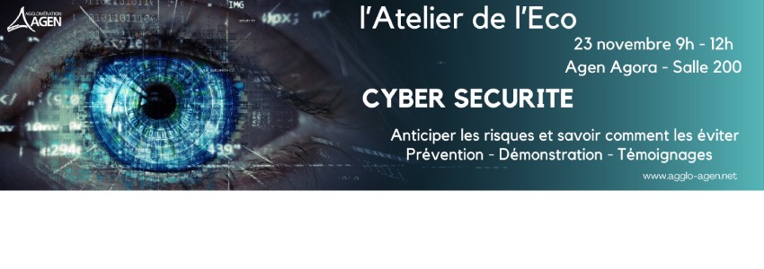 Atelier de l’Eco cyber sécurité – Agglo Agen